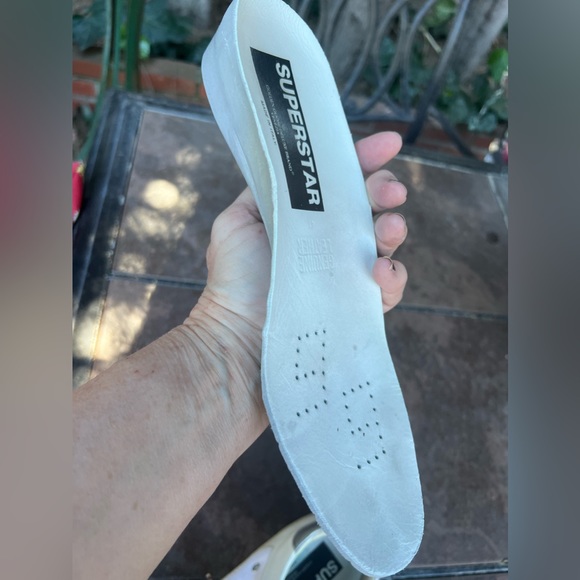 Golden Goose Superstar Authentic Skateboard Sneakers Leopard Laces 41 11 - Picture 9 of 14